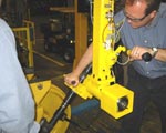 Multi-position Tool End Effectors - Discrete Positive Brake System: Allows Tool to Function in Multiple Planes (Horizontal, Vertical, and Angled)