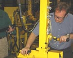 Multi-position Tool End Effectors - Discrete Positive Brake System: Allows Tool to Function in Multiple Planes (Horizontal, Vertical, and Angled)