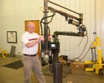 Floor Mount, Low Profile, Double Tool Torque Arm