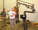 Floor Mount, Low Profile, Double Tool Torque Arm